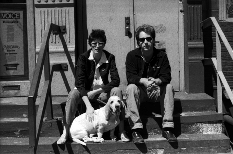 Джейн и Джефф со своей собакой Джелли. Сохо, 1980