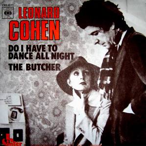 Leonard Cohen single Do I Have To Dance All Night