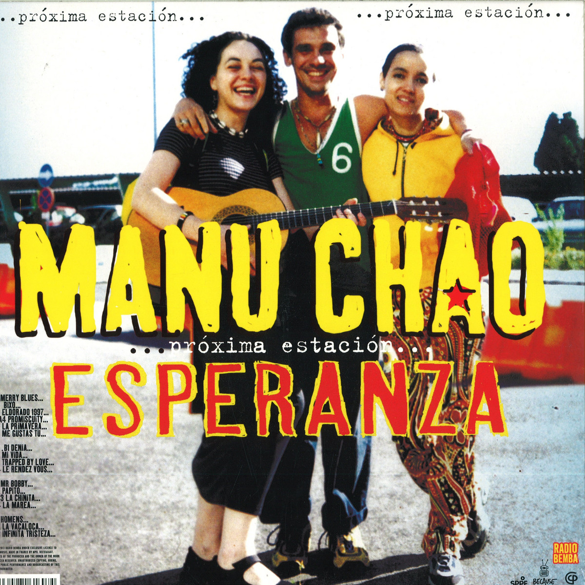 альтернативная обложка альбома Ману Чао, Proxima Estacion Esperanza