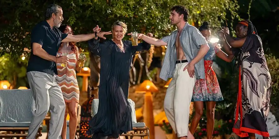 семейные танцы у бассейна, разбор сериала Девушка моего сына